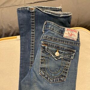 True Religion VGUC size 31 long boot cut